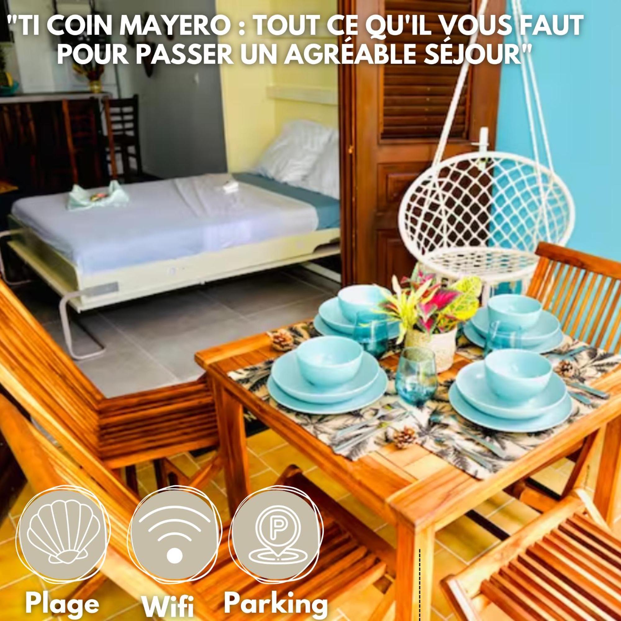 Ti Coin Mayero: Parking Free + Plage De Saint Anne Sainte-Anne Esterno foto